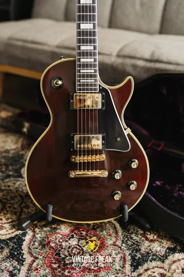 Gibson Les Paul 1977 - Wine Red - Image 6