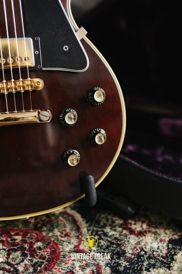 Gibson Les Paul 1977 - Wine Red - Image 9