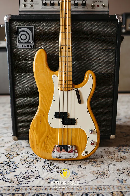ベース Fender Precision Bass 1972 Fender Precision Bass 1972 – Natural – Discover Rare Vintage