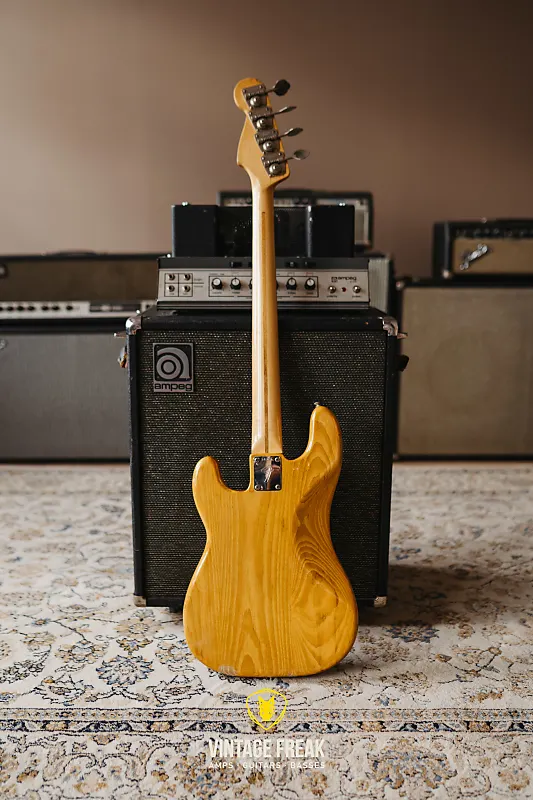 Fender Precision Bass 1972 – Natural – Discover Rare Vintage